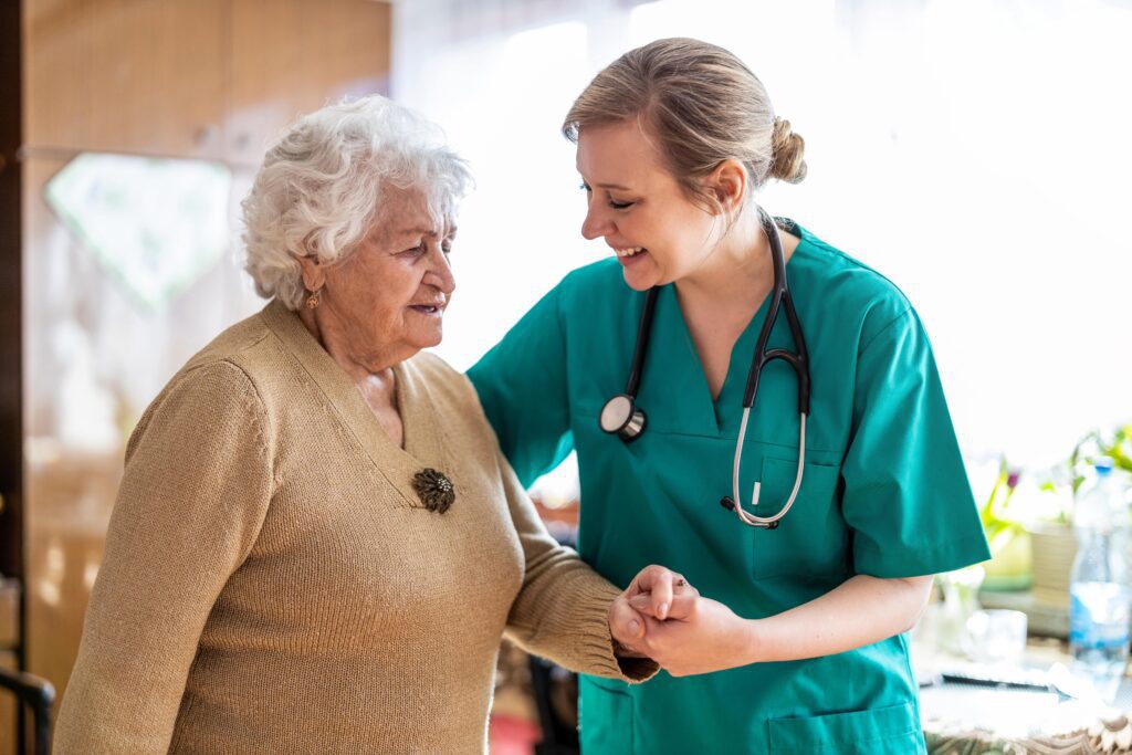 dementia care at home with a professional carer